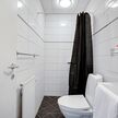 Badeværelse på comfort dobbeltværelse på Hotel Ansgar, Esbjerg