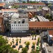 Aerial photo of Hotel Ansgar Esbjerg